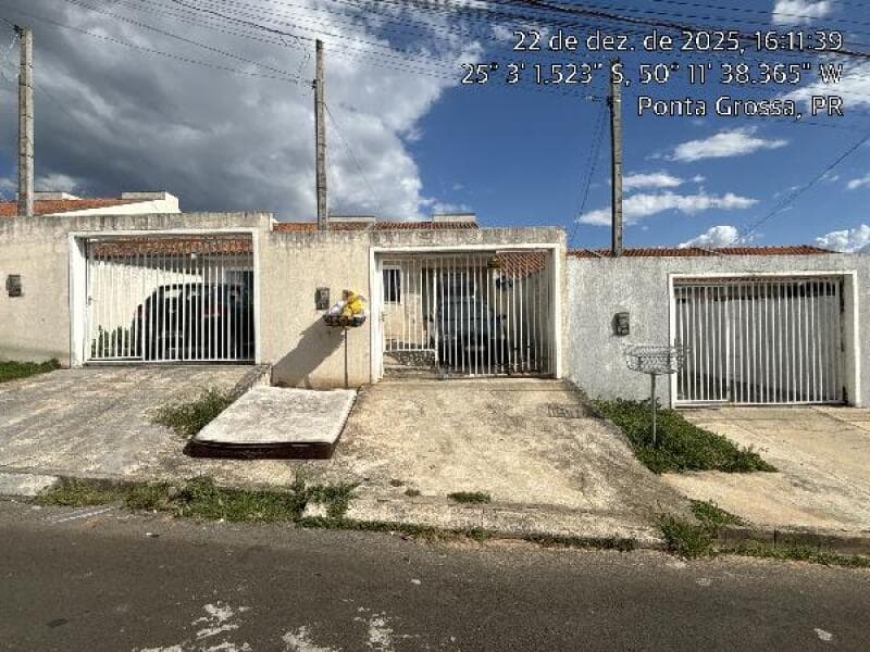 Casa em leilão em Ponta Grossa - PR, bairro Boa Vista — LOTE 267 Casa