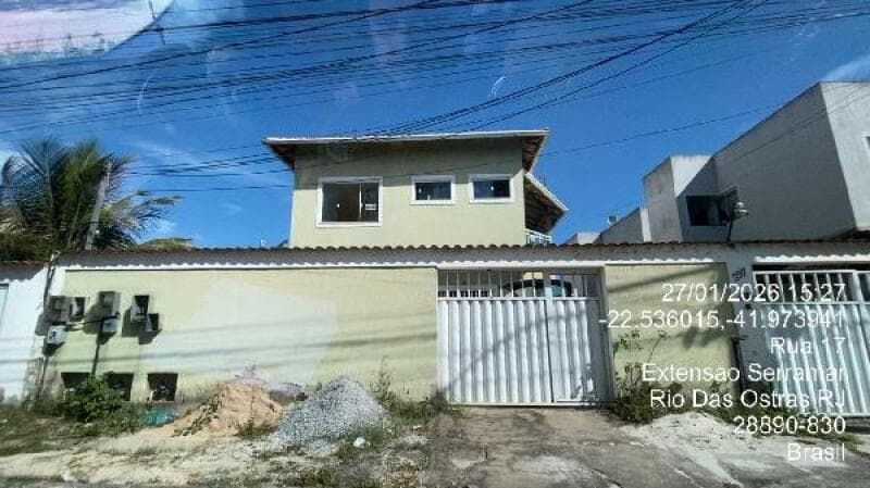 Casa em leilão em Rio Das Ostras - RJ, bairro Loteamento Extensão do Serramar — LOTE 302 Casa