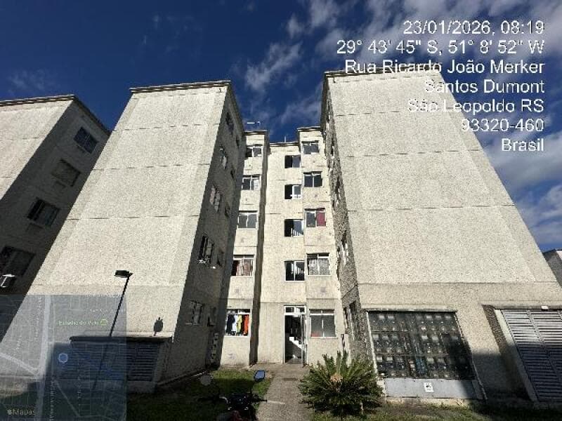 Apartamento em leilão em São Leopoldo - RS, bairro Santos Dumont — LOTE 416 Apartamento