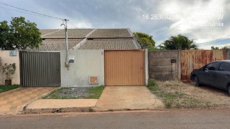 Casa em leilão em Luziânia - GO, bairro Parque Estrela Dalva V — LOTE 057 CASA