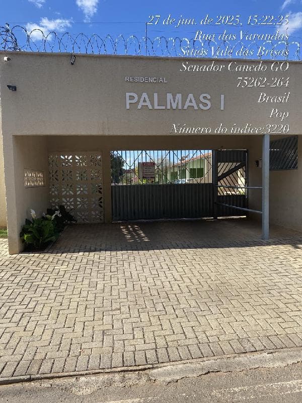 Casa em leilão em Senador Canedo - GO, bairro Sitios Vale das Brisas — LOTE 071 CASA