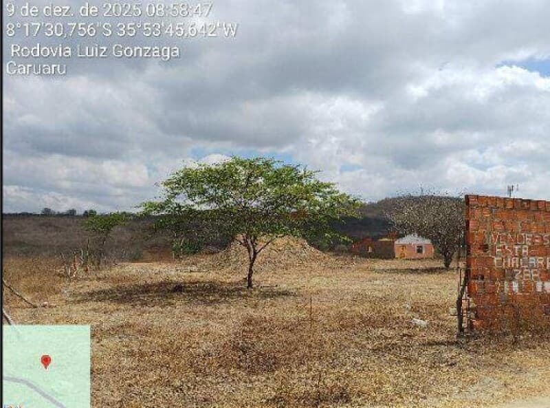 Terreno em leilão em Caruaru - PE — LOTE 156 TERRENO