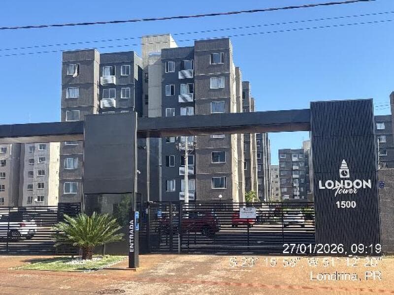 Apartamento em leilão em Londrina - PR, bairro Jardim Maria Celina — LOTE 205 APARTAMENTO