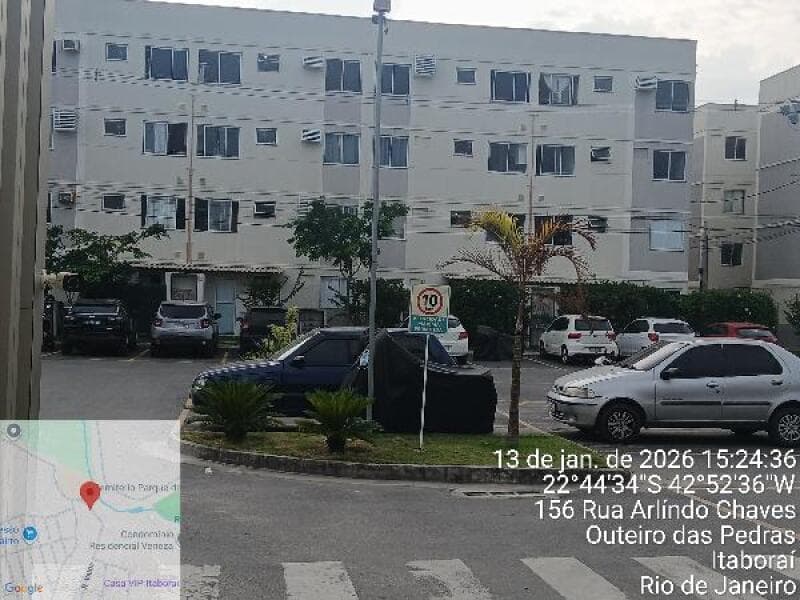 Apartamento em leilão em Itaboraí - RJ, bairro Outeiro das Pedras — LOTE 224 APARTAMENTO