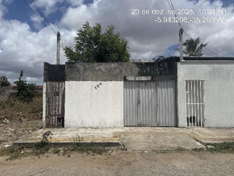 Casa em leilão em Parnamirim - RN, bairro Nova Esperança — LOTE 340 CASA