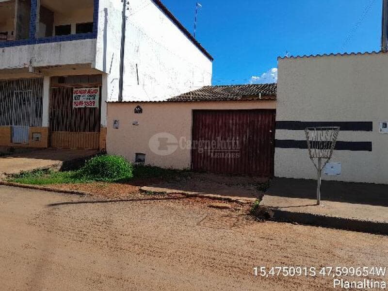 Casa em leilão em Planaltina - GO — LOTE 112 PLANALTINA/GO