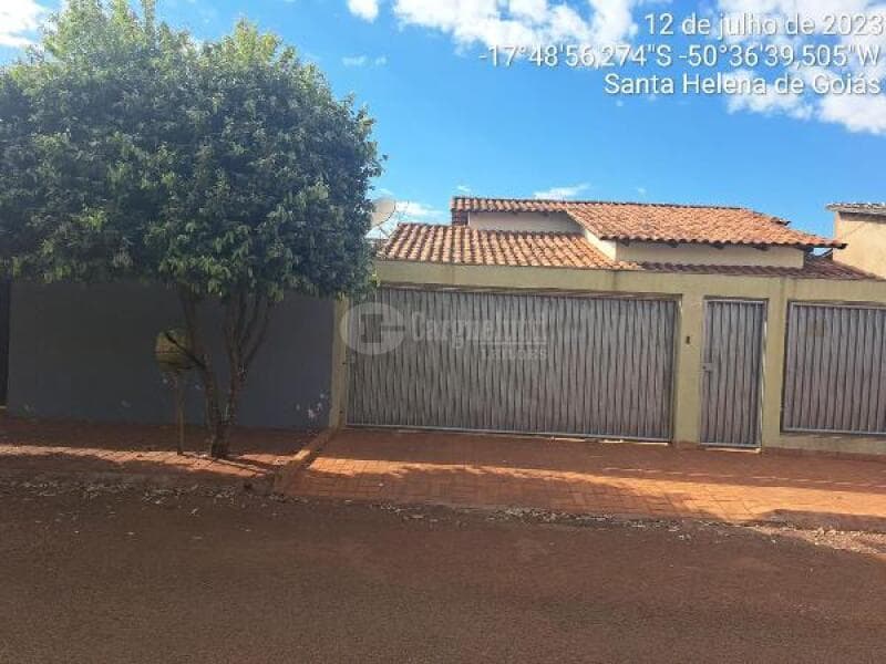Casa em leilão em Santa Helena De Goiás - GO — LOTE 119 SANTA HELENA DE GOIAS/GO