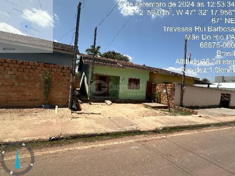 Casa em leilão em Mãe Do Rio - PA — LOTE 237 MAE DO RIO/PA