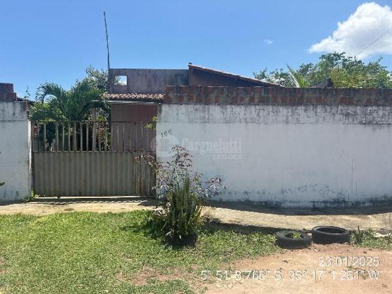 Casa em leilão em Macaíba - RN — LOTE 479 MACAIBA/RN