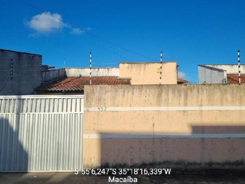 Casa em leilão em Macaíba - RN — LOTE 480 MACAIBA/RN