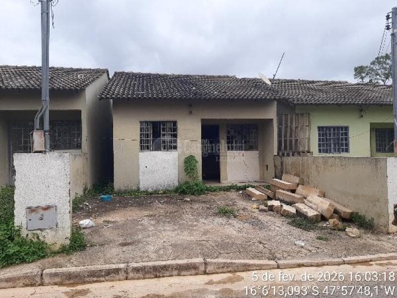 Casa em leilão em Cidade Ocidental - GO — LOTE 063 CIDADE OCIDENTAL/GO