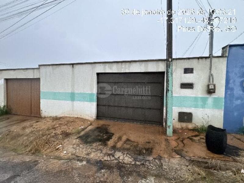 Casa em leilão em Pires Do Rio - GO — LOTE 075 PIRES DO RIO/GO