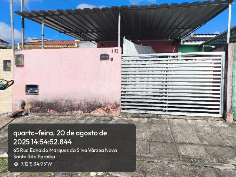 Casa em leilão em Santa Rita - PB, bairro Vale das Aguas — LOTE 175 SANTA RITA/PB
