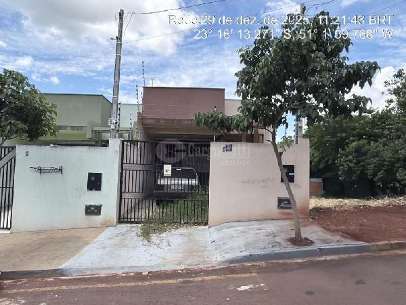 Casa em leilão em Ibiporã - PR, bairro Jardim Figueira — LOTE 231 IBIPORA/PR - Não aceita financiamento (Permite uso FGTS)