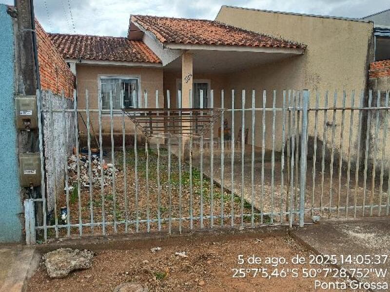 Foto 1 de 5: Casa em leilão em Ponta Grossa - PR, bairro Parque dos Pinheiros — LOTE 238 PONTA GROSSA/PR