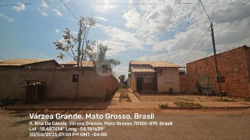 Casa em leilão em Várzea Grande - MT, bairro São Matheus — LOTE 119 VARZEA GRANDE/ MT