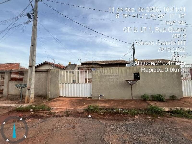 Casa em leilão em Várzea Grande - MT, bairro São Matheus — LOTE 120 VARZEA GRANDE/ MT