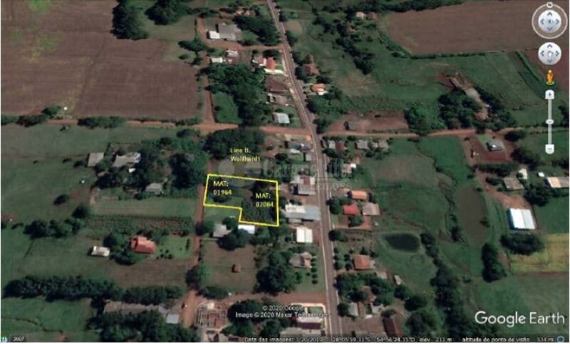 Foto 7 de 8: Terreno em leilão em Roque Gonzales - RS, bairro Vila Dona Otília — LOTE 022 1.100m², Dona Otília, Roque Gonzales/RS