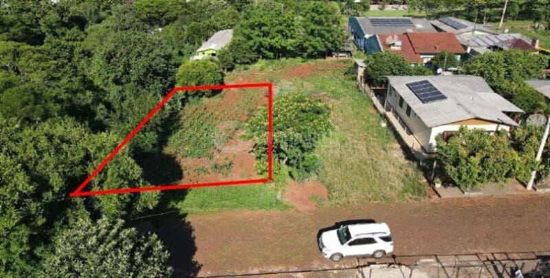 Terreno em leilão em Guarani Das Missões - RS, bairro Santa Fé — LOTE 001 Imóvel na Rua Clemente Vicente Binkowski, Santa Fé, Guarani das Missões/RS