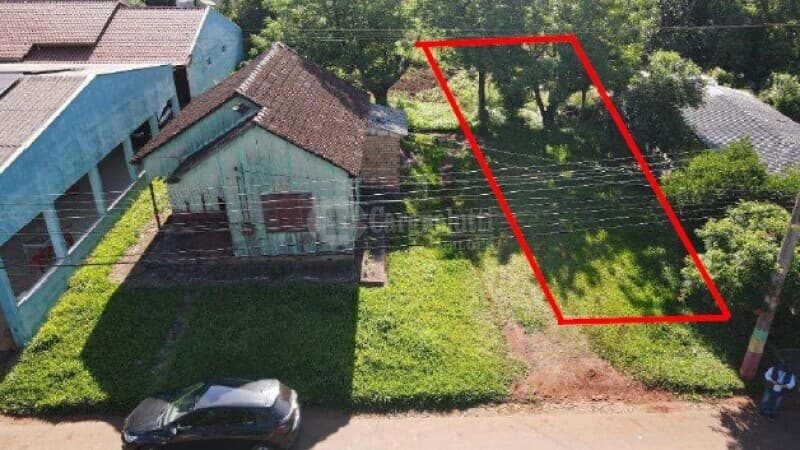 Terreno em leilão em Guarani Das Missões - RS, bairro Santa Fé — LOTE 003 Imóvel na Rua Clemente Soltis, Santa Fé, Guarani das Missões/RS