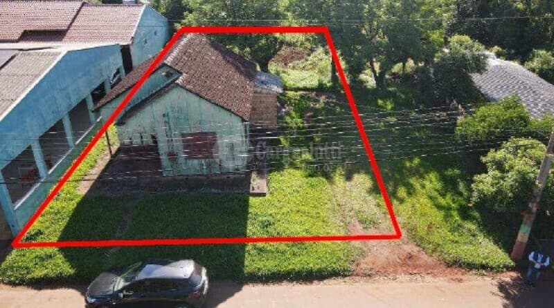 Terreno em leilão em Guarani Das Missões - RS, bairro Vila Santa Fé — LOTE 004 Imóvel na RUA CLEMENTE SOLTIS Nº 205 – VILA SANTA FÉ – GUARANI DAS MISSÕES/RS