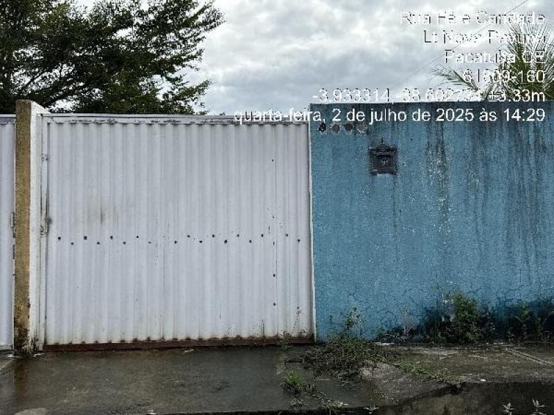 Casa em leilão em Pacatuba - CE — LOTE 025 Casa