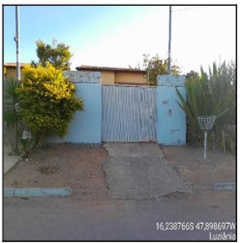 Casa em leilão em Luziânia - GO — LOTE 065 Casa