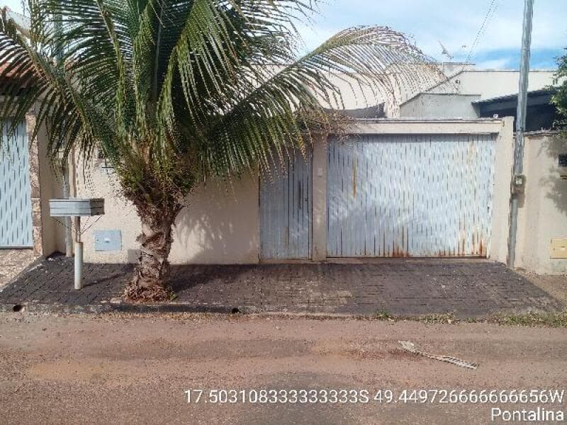 Casa em leilão em Pontalina - GO — LOTE 063 Casa