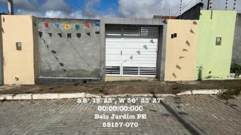 Casa em leilão em Belo Jardim - PE — LOTE 183 Casa