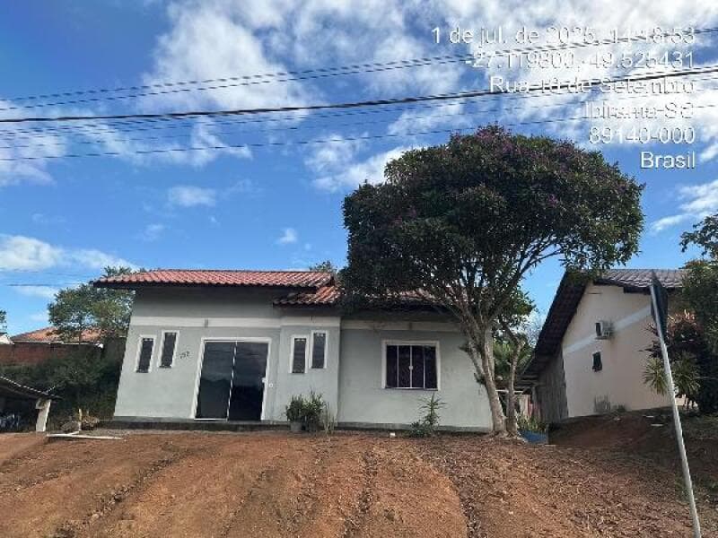 Casa em leilão em Ibirama - SC — LOTE 416 Casa