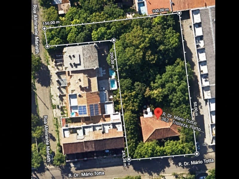 Casa em leilão em Porto Alegre - RS, bairro Tristeza — LOTE 001 EXCELENTE TERRENO PARA INCORPORAÇÃO COM 2.108m2 NO BAIRRO TRISTEZA