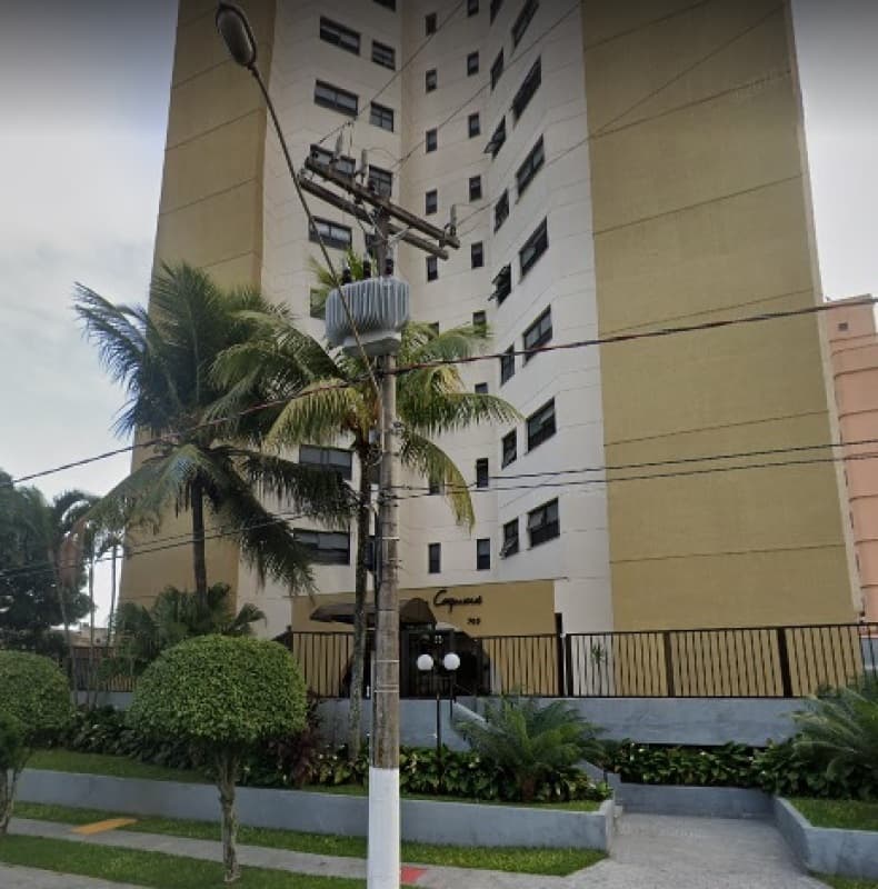 Foto 1 de 19: Apartamento em leilão em Guarujá - SP — LOTE 001 LEILÃO JUDICIAL - Apto de 70,65 m², Ed. Enseada dos Coqueiros - Enseada, Guarujá - SP