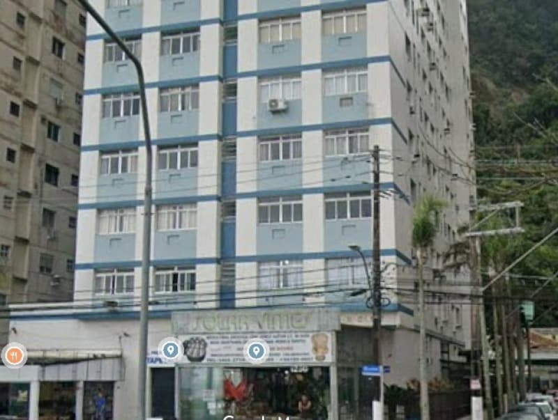Apartamento em leilão em São Vicente - SP — LOTE 001 LEILÃO JUDICIAL - Apto. de 30,14 m², Ed. Blue Star - Itararé, São Vicente - SP