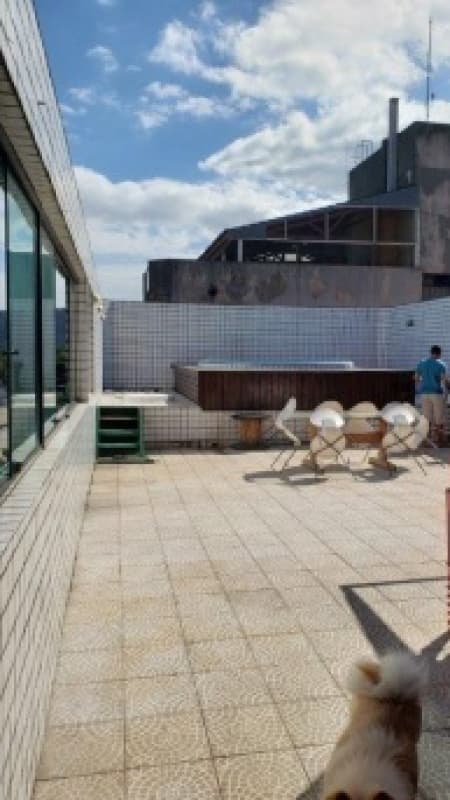 Foto 6 de 17: Apartamento em leilão em Guarujá - SP — LOTE 001 LEILÃO JUDICIAL - Apto. de cobertura de 220,20 m², Ed. Lady Jamile Residence - Mar e Céu, G