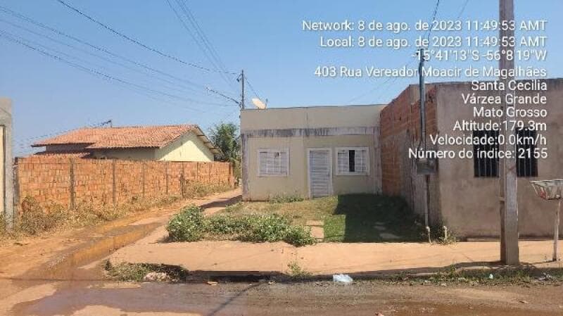 Casa em leilão em Várzea Grande - MT — LOTE 167 CASA EM VARZEA GRANDE/MT - DESCONTO DE 44,12% DO VALOR DE AVALIAÇÃO