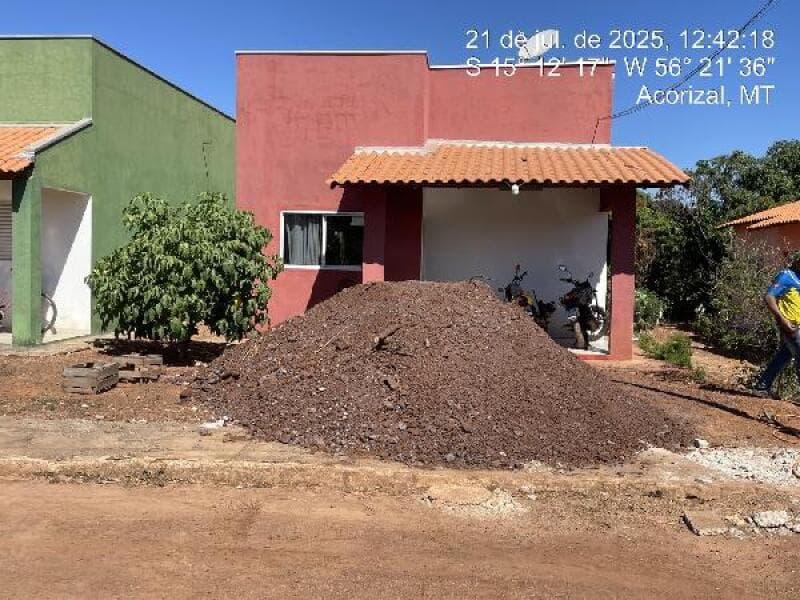 Casa em leilão em Acorizal - MT — LOTE 176 CASA EM ACORIZAL/MT - DESCONTO DE 41,45% DO VALOR DE AVALIAÇÃO