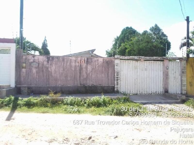 Casa em leilão em Natal - RN — LOTE 351 CASA EM NATAL/RN - DESCONTO DE 37,05% DO VALOR DE AVALIAÇÃO