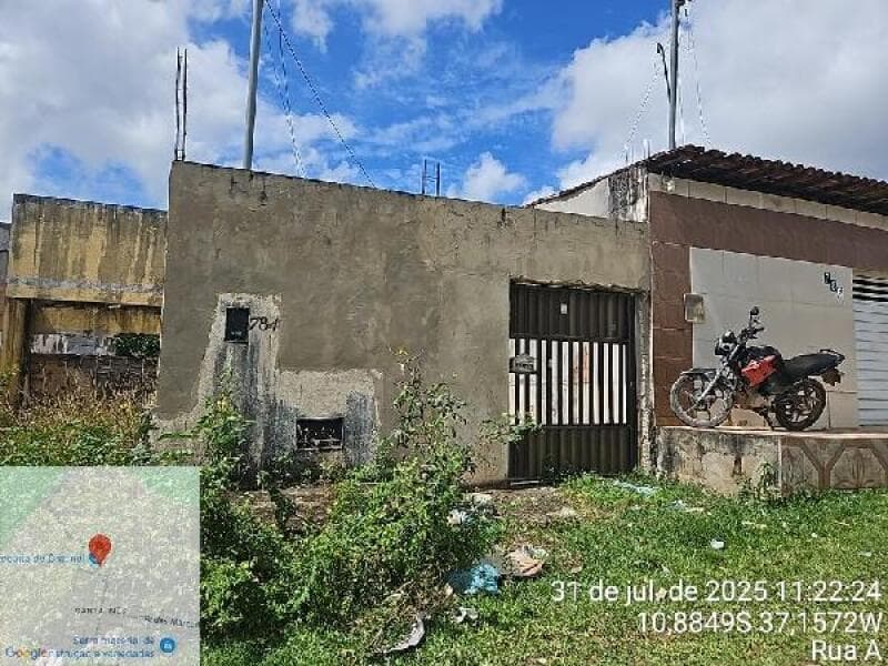 Casa em leilão em Nossa Senhora Do Socorro - SE — LOTE 406 CASA EM NOSSA SENHORA DO SOCORRO/SE - DESCONTO DE 42,1% DO VALOR DE AVALIAÇÃO