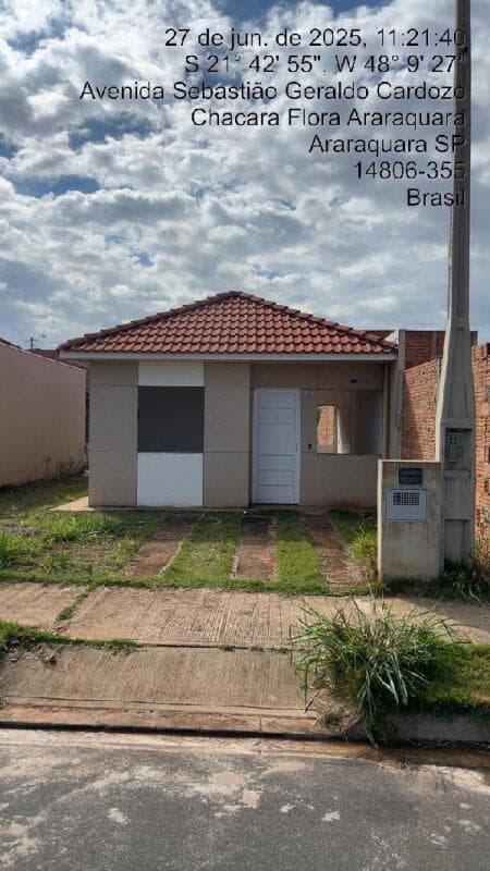 Casa em leilão em Araraquara - SP — LOTE 418 CASA EM ARARAQUARA/SP - DESCONTO DE 41,45% DO VALOR DE AVALIAÇÃO