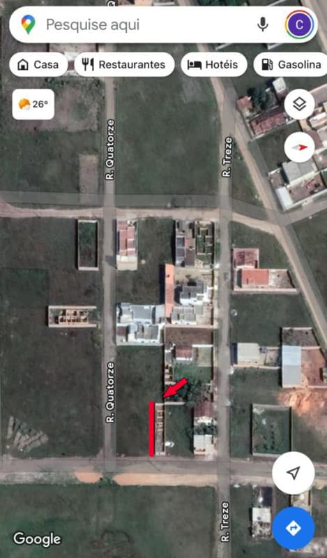 Foto 6 de 6: Terreno em leilão em Mucuri - BA, bairro Itabatã — LOTE 001 LOTE DE TERRAS SITUADO NO LOTEAMENTO CARIBE - ITABATÃ - MUCURI/BA