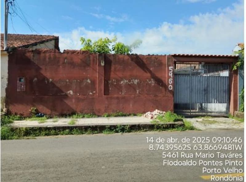 Terreno em leilão em Porto Velho - RO — LOTE 001 Imóvel urbano
