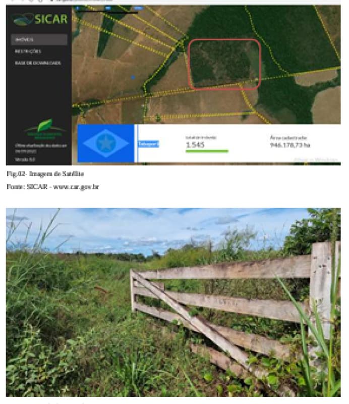 Area Rural em leilão em Tabaporã - MT — LOTE 001 LOTE N° 78 (setenta e oito), com a ÁREA DE 29,00 ha. (vinte e nove hectares), da Gleba "Tab