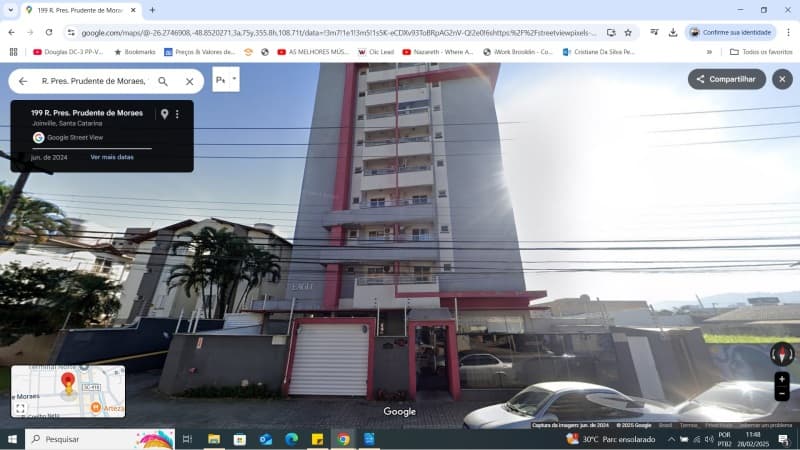 Foto 2 de 3: Apartamento em leilão em Joinville - SC — LOTE 001 Apartamento 306, do Residencial Eagle, localizado no 3o andar, situado na rua Presidente Pr