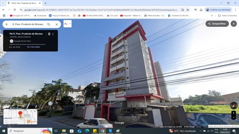 Foto 3 de 3: Apartamento em leilão em Joinville - SC — LOTE 001 Apartamento 306, do Residencial Eagle, localizado no 3o andar, situado na rua Presidente Pr