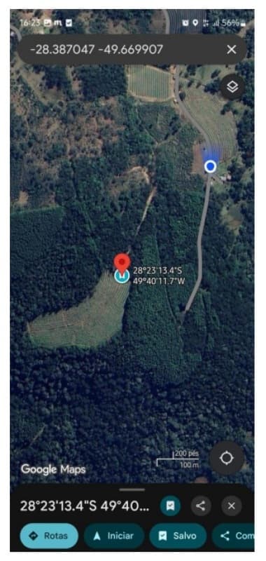 Foto 3 de 3: Area Rural em leilão em Bom Jardim Da Serra - SC — LOTE 001 UM TERRENO RURAL, com a área superficial de 276.864,45m2 (duzentos e setenta e seis mil, oi