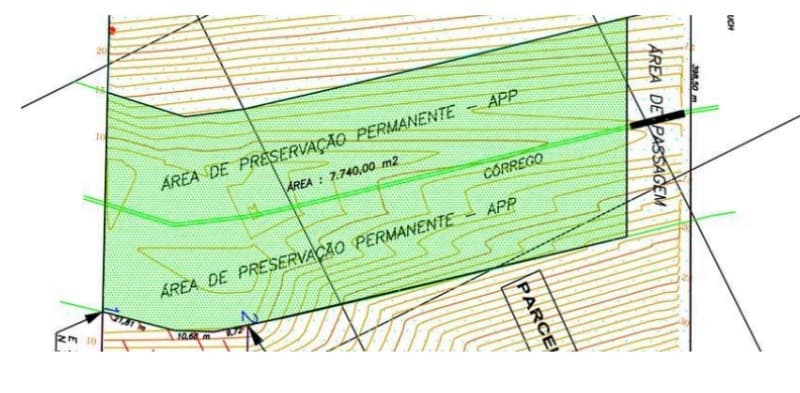 Foto 15 de 18: Terreno em leilão em São Francisco Do Sul - SC, bairro Morro Grande — LOTE 001 Um terreno alodial, de forma irregular, situado no lugar "Morro Grande", zona urbana de São
