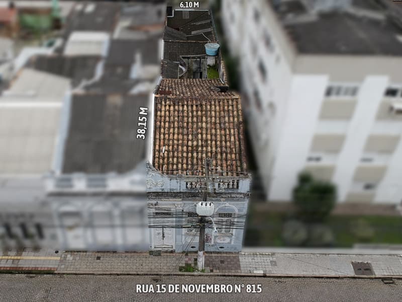 Foto 1 de 21: Comercial em leilão em Pelotas - RS — LOTE 404 Imóvel na Rua 15 de Novembro 815 no Centro de Pelotas