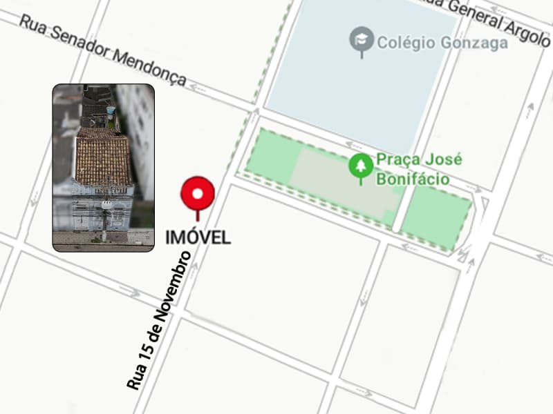 Foto 2 de 21: Comercial em leilão em Pelotas - RS — LOTE 404 Imóvel na Rua 15 de Novembro 815 no Centro de Pelotas