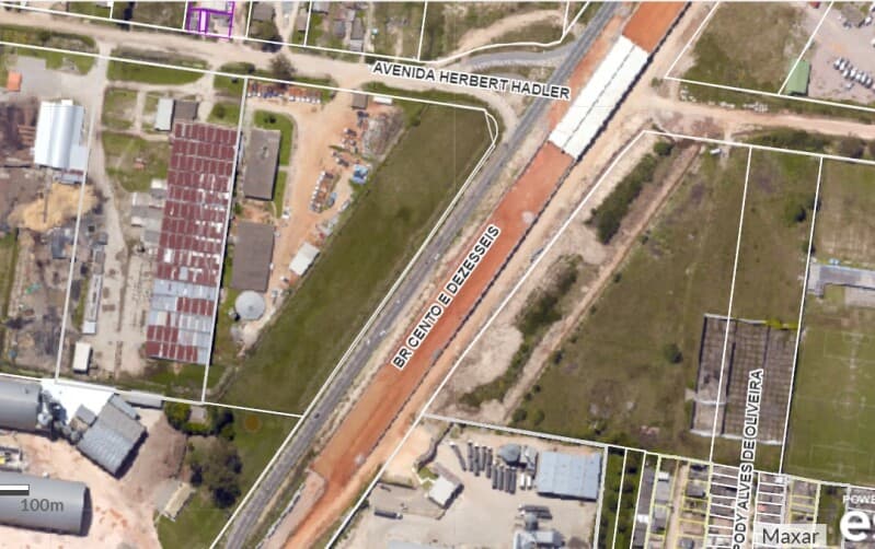 Foto 1 de 2: Comercial em leilão em Pelotas - RS — LOTE 002 Imóvel industrial na BR-116 em Pelotas