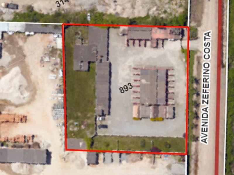 Foto 1 de 4: Terreno em leilão em Pelotas - RS — LOTE 001 Imóvel com área de 4.624,48m² na Av. Zeferino Costa em Pelotas